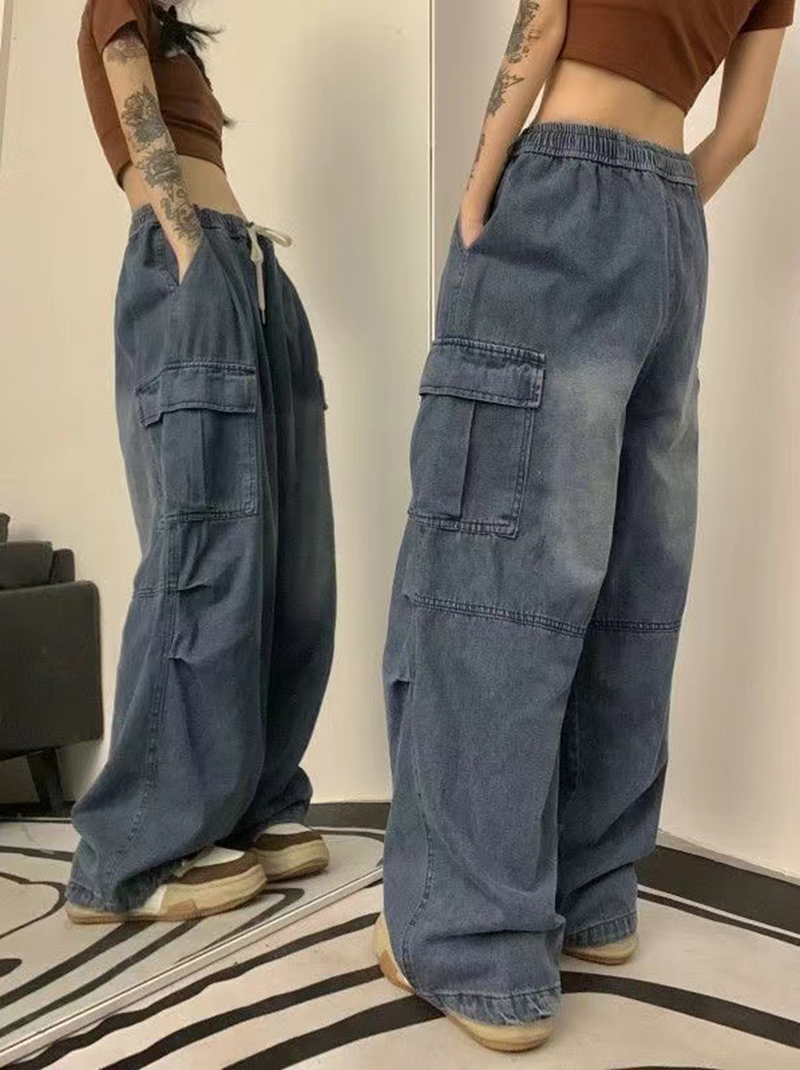 Women's Vintage Loose Work Jeans