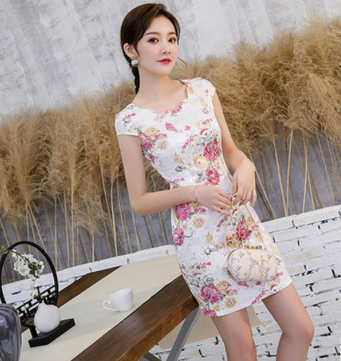 Cheongsam Dress Summer 22Styles 2Xl - Shop at LoveMi