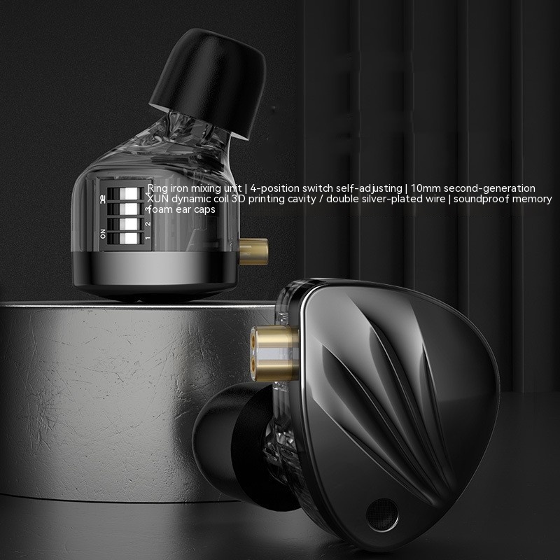 Adjustable Voice Coil Iron In Ear Wired Earphones - Image 3