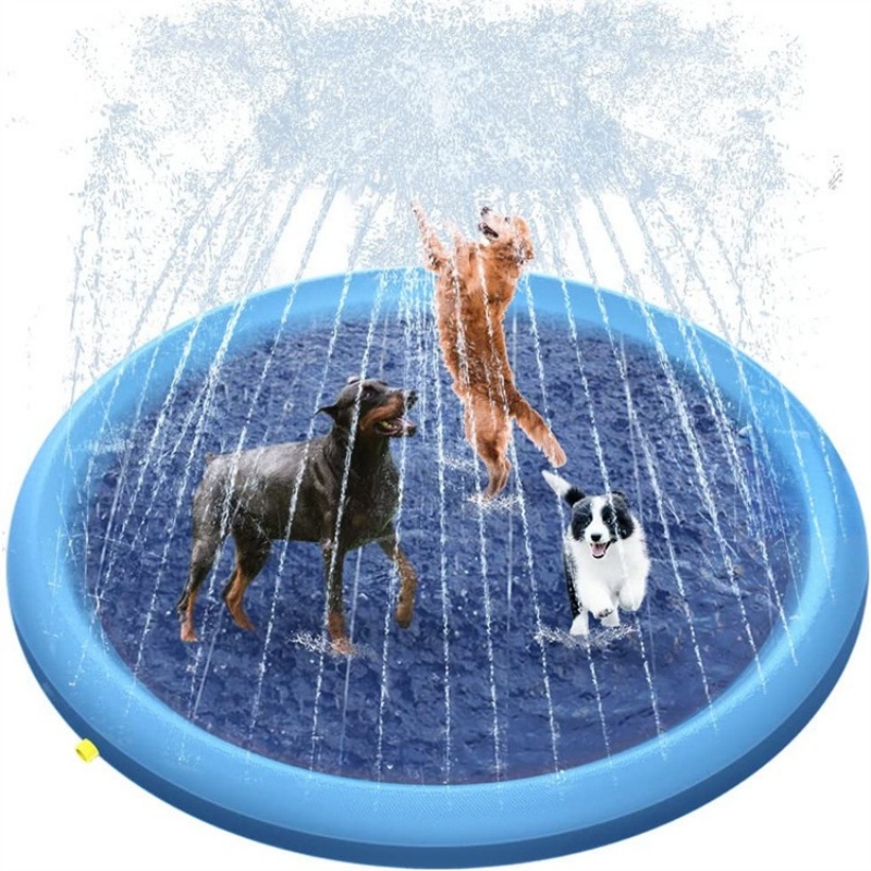 Kids Inflatable Water Spray Mat 170cm Outdoor Splash Play Sprinkler Pool Toy — image 8