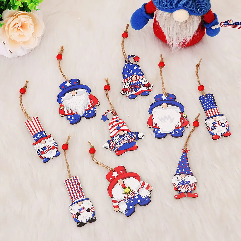 New Product San Gongge Wooden Forest Man Faceless Doll Pendant
