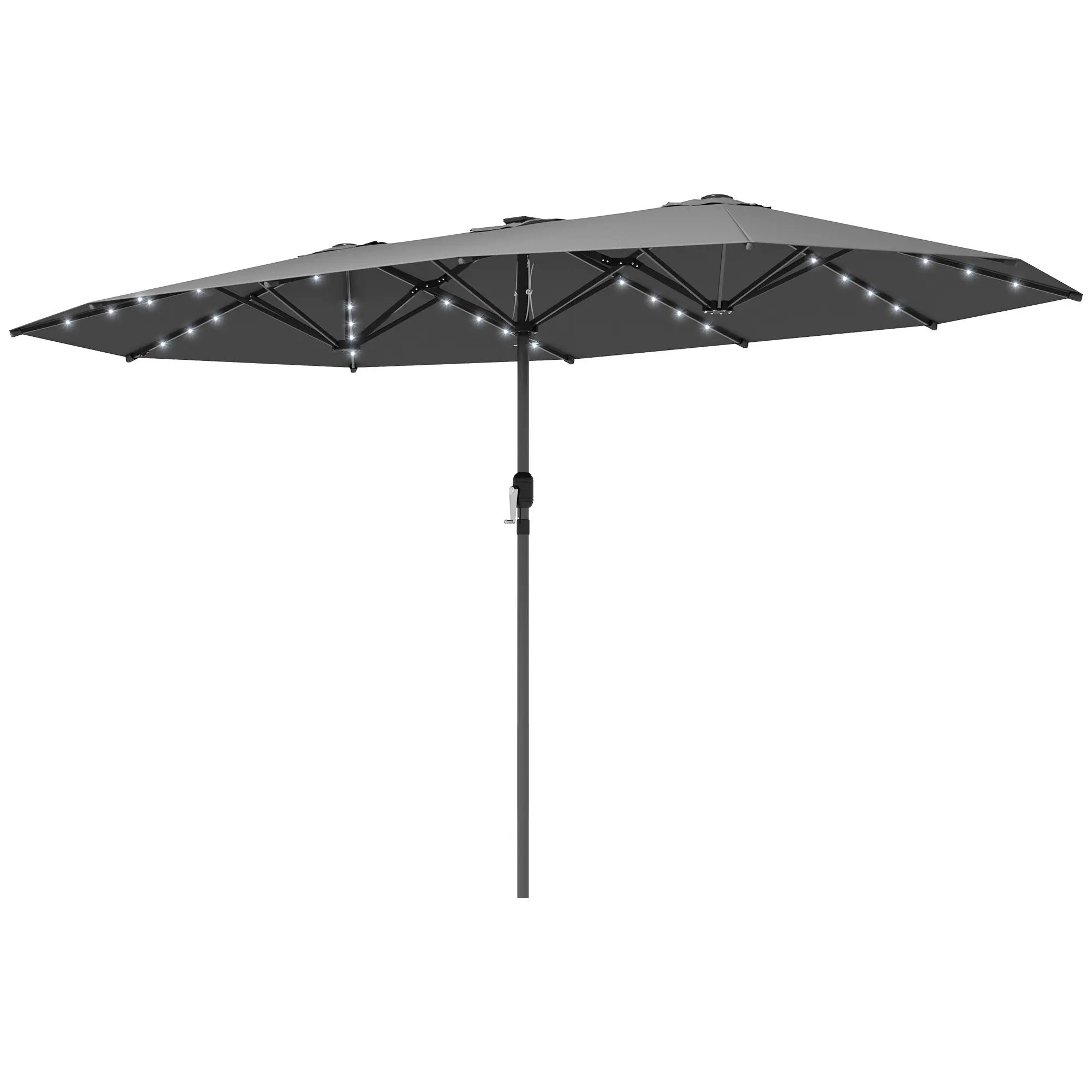 Garden Parasol, Double-Sided Sun Umbrella