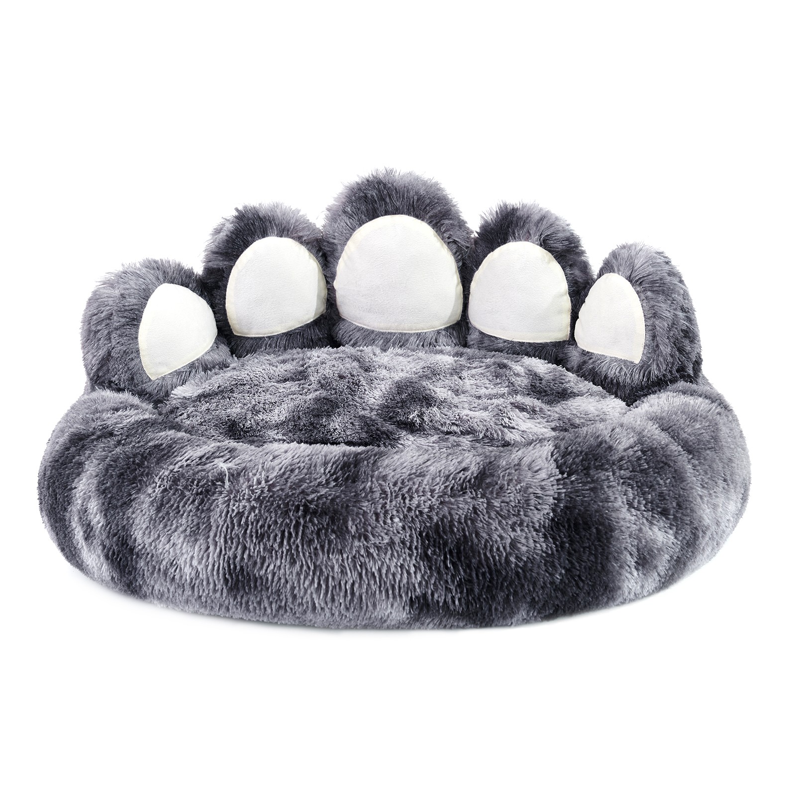 Cozy Bear Paw Dog Bed for Pets. Unique and Adorable Standing Bear Paw Design, Tailored for Small and Medium Dogs, Warm and Luxuriously Soft Comfort, Distinctive and Stylish Design, Versatile and Practical Pet Bed, Restoring Upright Shape After Unpacking.