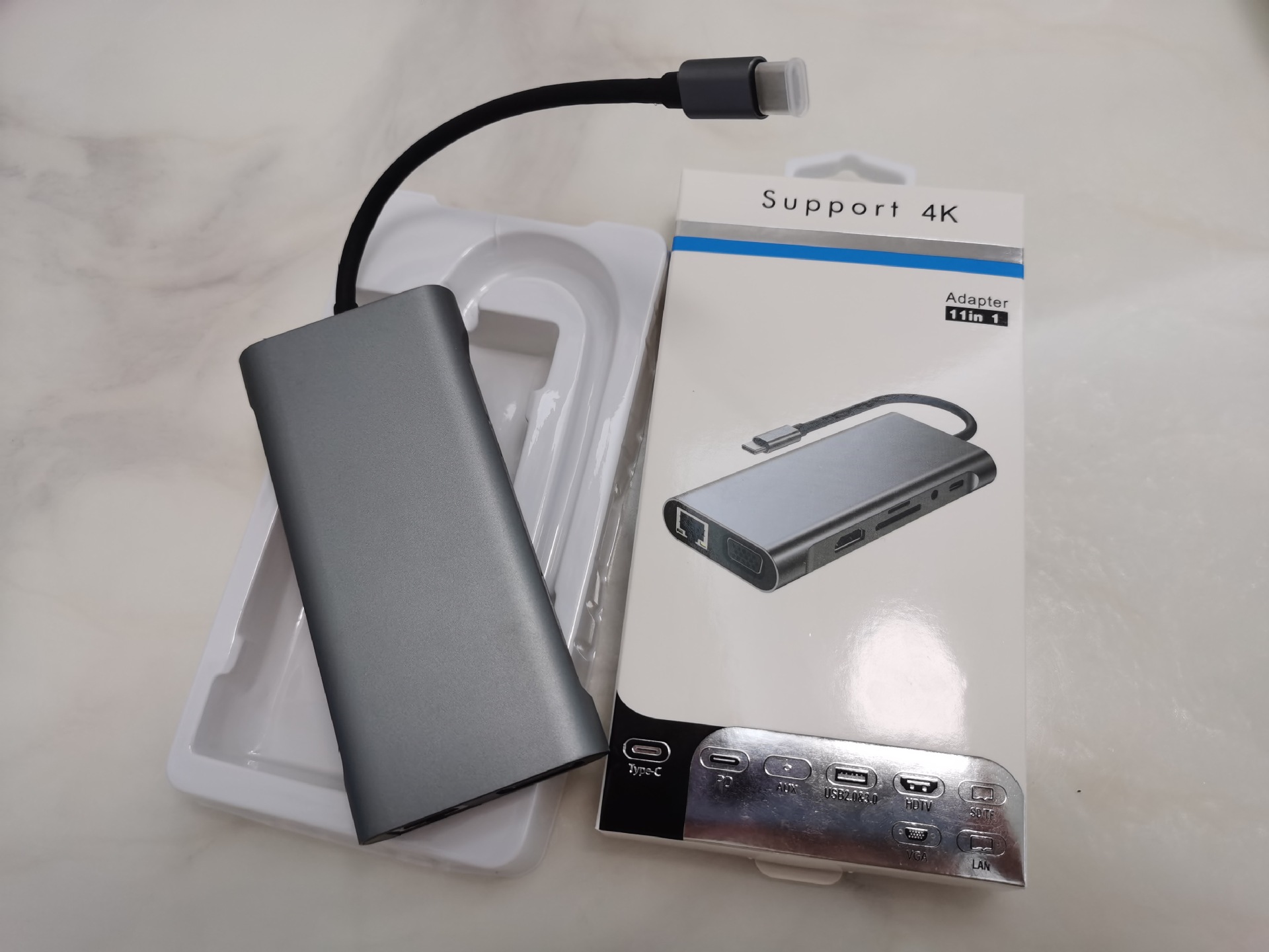 Manufacturer Type-c Docking Station 3.0hub 11 In One Docking Station — foto 8