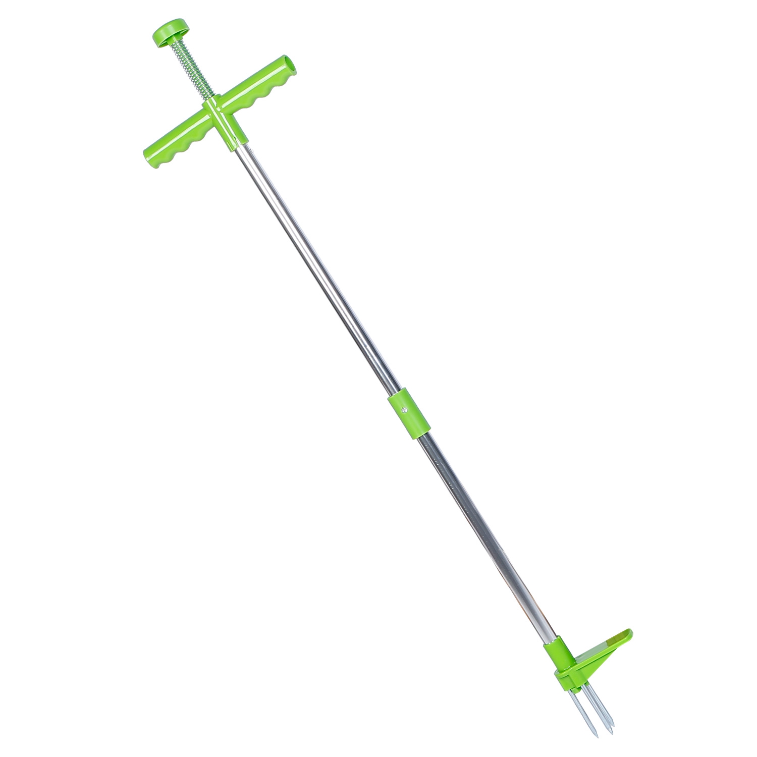 1Pc Weed Puller Twister Stand Up Root Removal Hand Tool 3 Claws