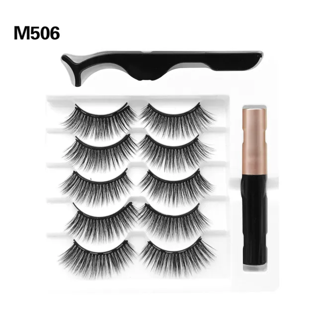 Magnetic False Eyelashes Five Pairs Of Mixed M506 - Shop at LoveMi