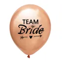 Rose Gold Team Bride