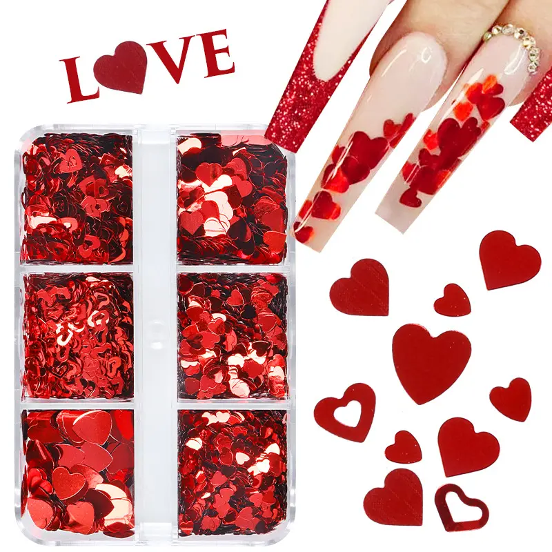 Small 6-cell Box Valentine's Day Series Bright