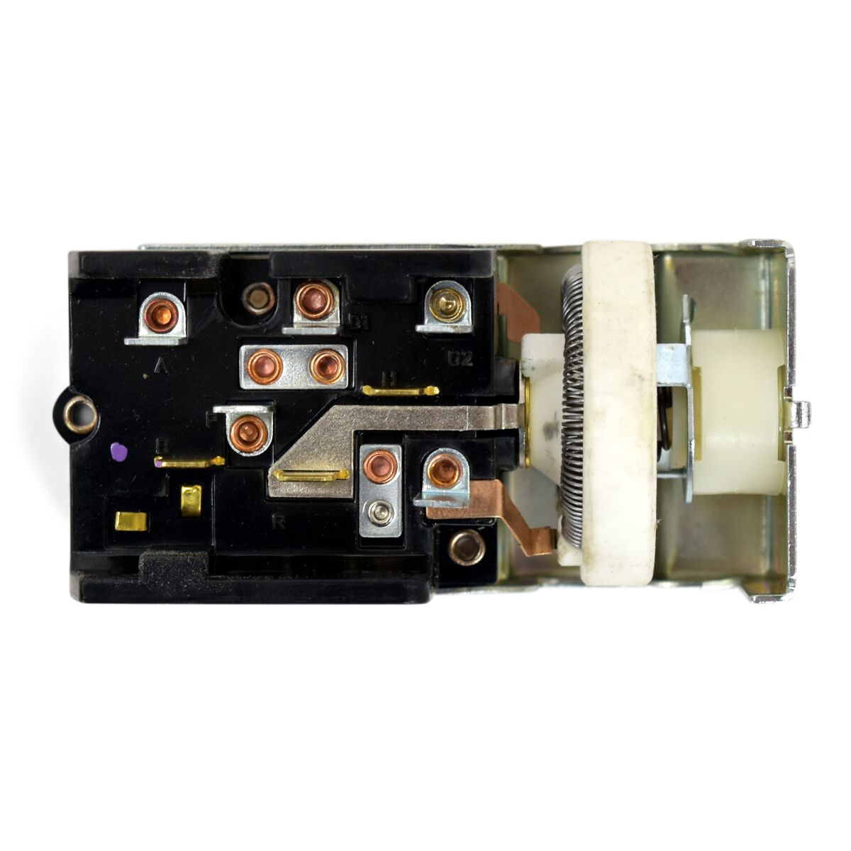 1980 truck dashboard headlight switch installed in factory position cab interior