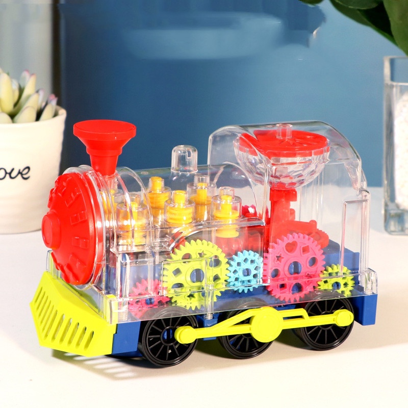 Title 6, Educational Transparent Gear Toy Train