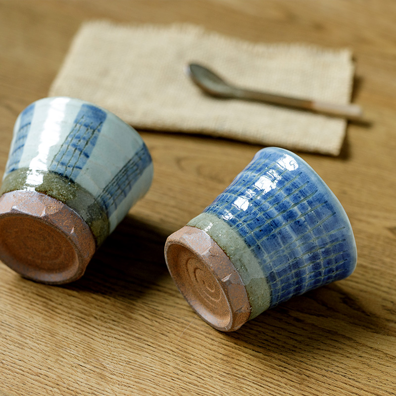 Title 3, Stoneware Underglaze Handmade Mug