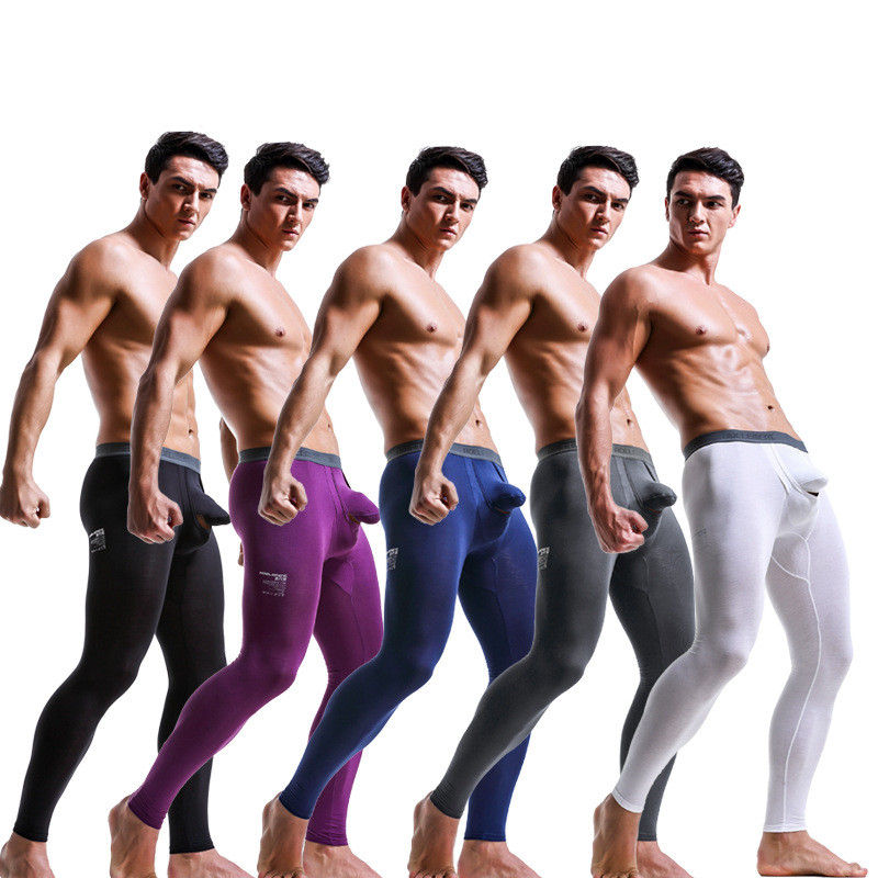 Men's Modal Thin Skinny Thermal Pants