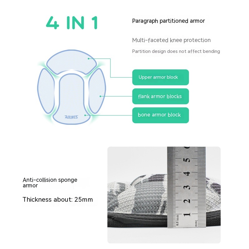 Title 1, Anti-collision sponge kneecap for knee protecti...