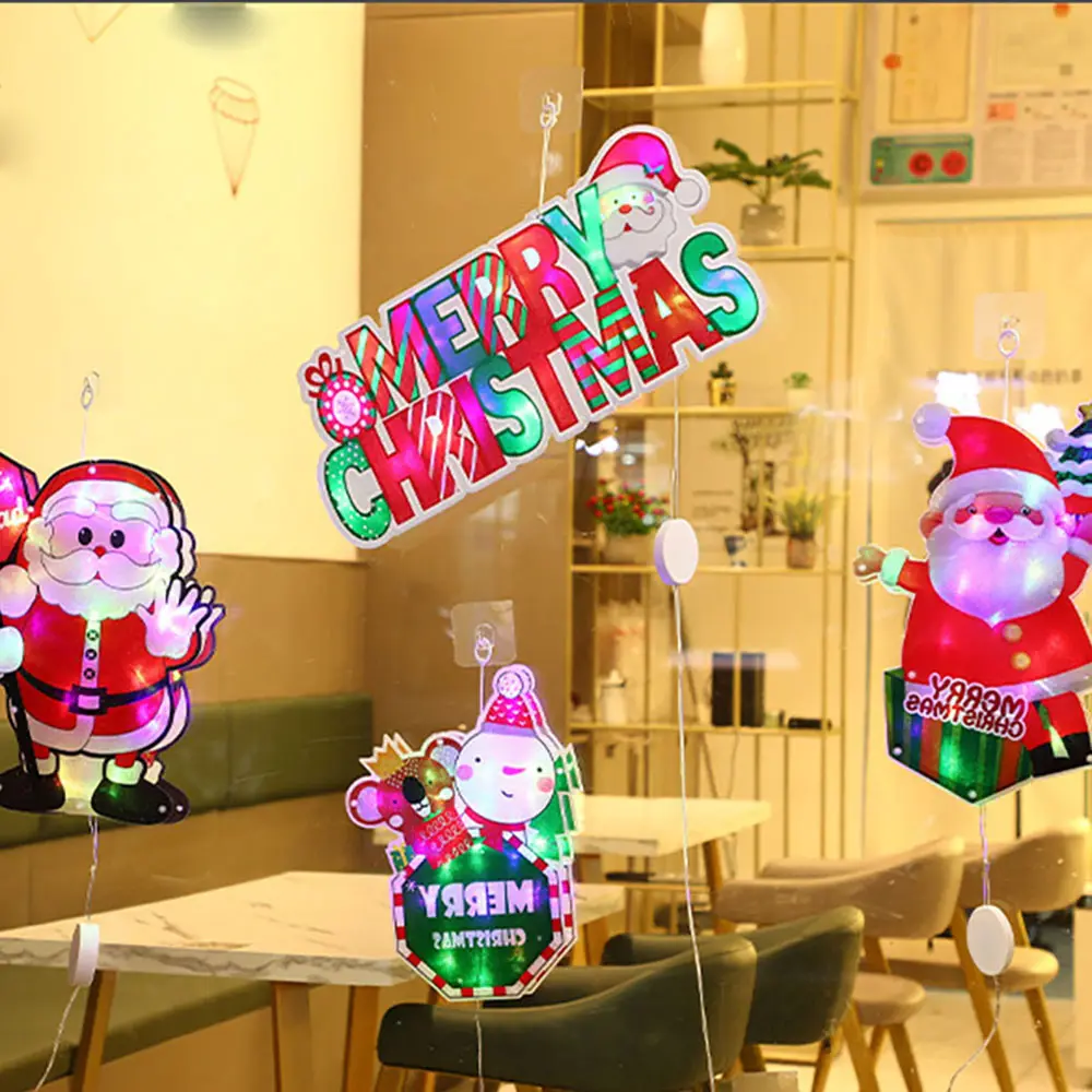 Outdoor Mall Decoration Lights Christmas Day Window