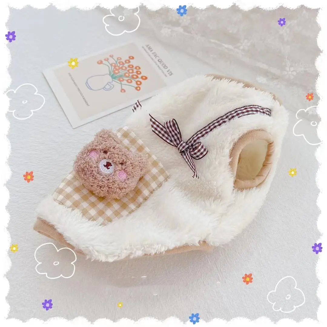 Thickened Cute Japanese And Korean Teddy Bichon Home Service Vest