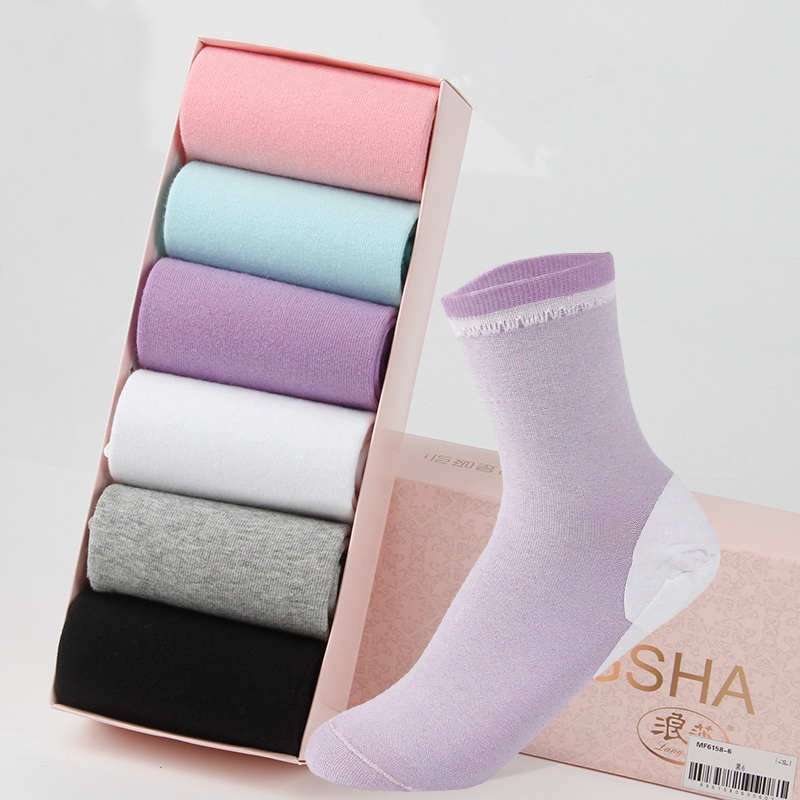 Title 4, Ladies Silicone Moisturizing Cleft Foot Socks