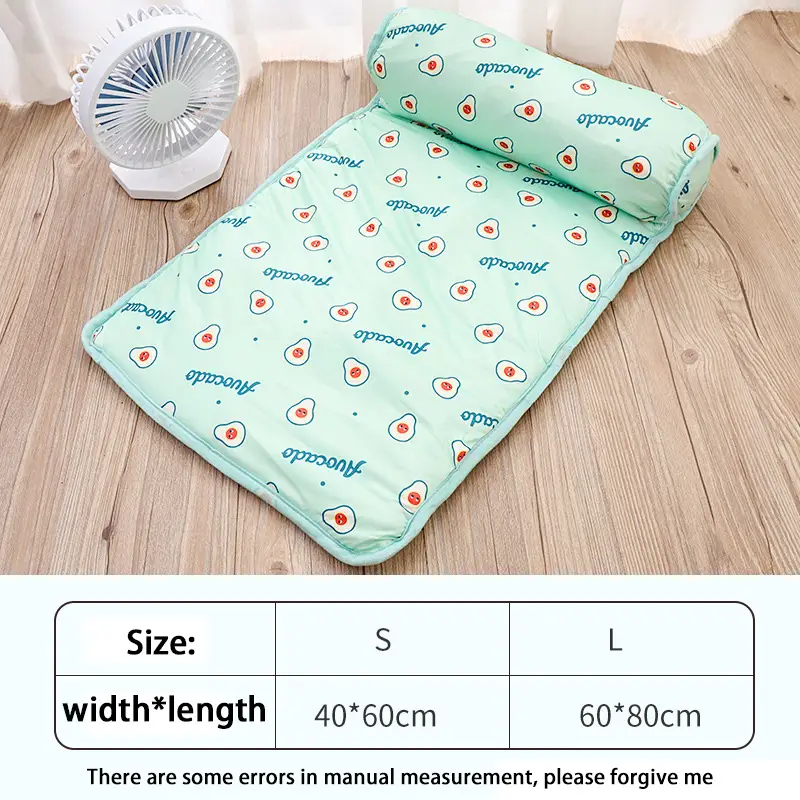 Dogs Mat Cooling Summer Pad Mat For Dogs Cat Blanket Sofa Breathable Pet Dog Bed Summer Washable For Small Medium Large Dogs New