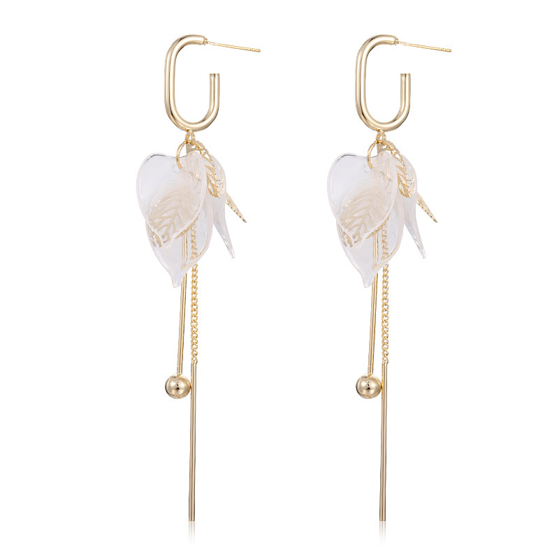 Forest Style Versatile Long Style Tassel Earrings