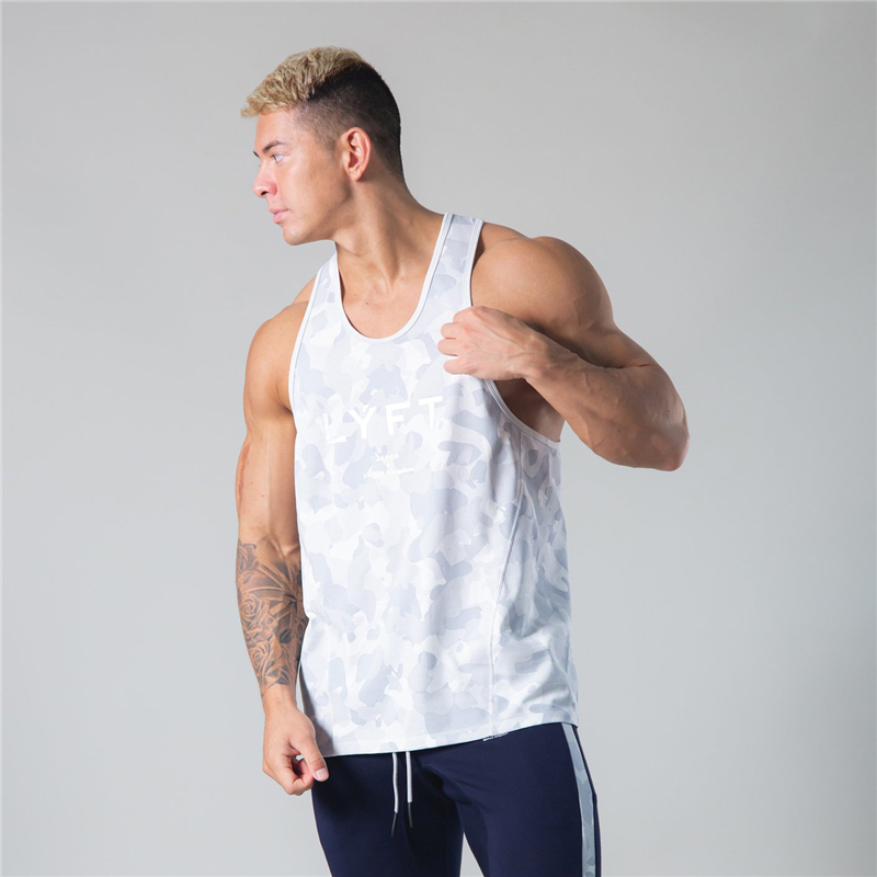 Title 4, Herren Sport Tanktop mit Farbkontrast, atmungsa...