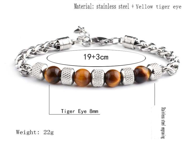 Title 1, Nouveau Bracelet de perles réglable en œil de t...