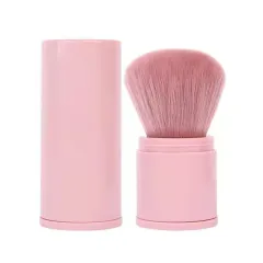 Telescopic Multifunctional Convenient Cosmetic Brush - Pink - View 1