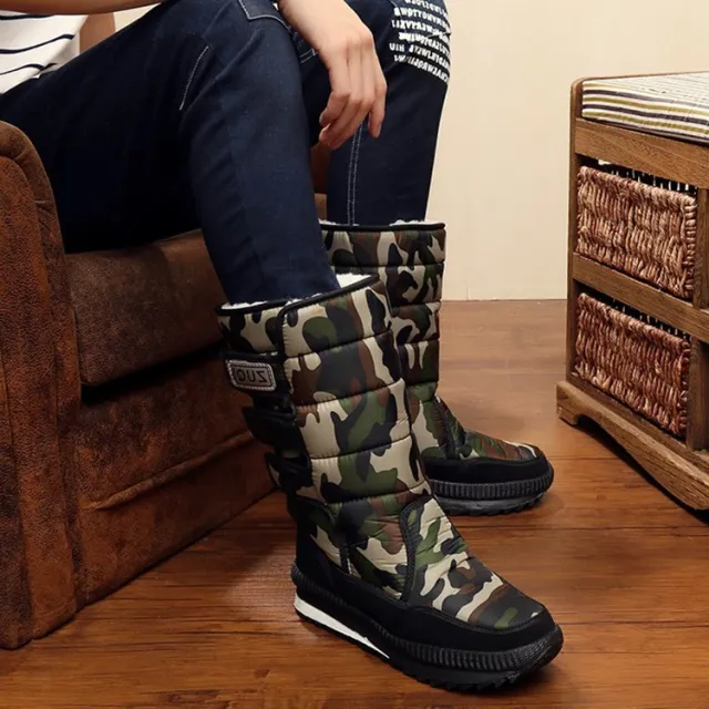 Non slip warm snow boots Green - Shop at LoveMi