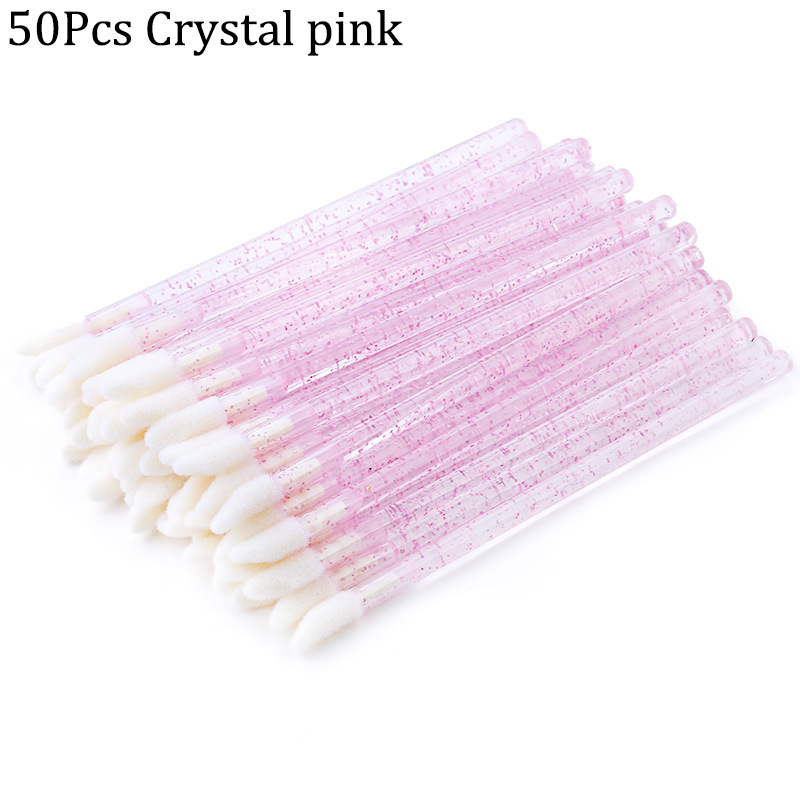 Title 4, 50 Pcs Disposable Lip Brush Eyelash Brushes Cry...