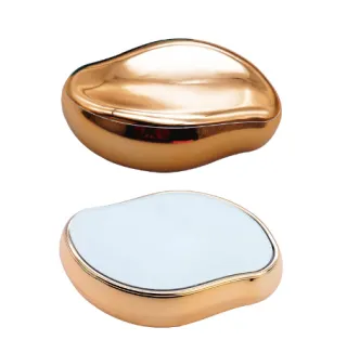 Crystal Physical Hair Eraser Painless Safe Epilator Easy Cleaning Reusable Body Beauty Depilation Tool - Gold