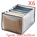 6Pcs Grey