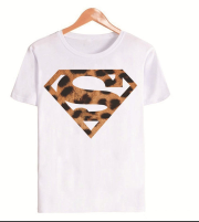 Printed short sleeve T-shirt