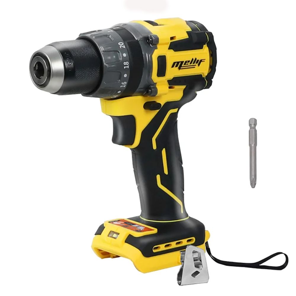 Mellif Brushless Impact Drill 20V - 85N.m Max Torque & 30,000BPM Turbo — image 3