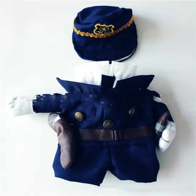 Captain Uniform Little Bear Doll Pilot Teddy Bear Plush Toy Airline Creative Doll Gift Gift Transformation Jz - Shop at LoveMi