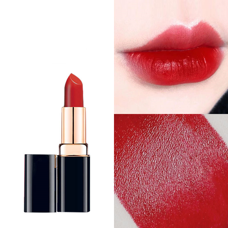 Non fading Non stick Cup Moisturizing Matte Lipstick Maple Red - Shop at LoveMi