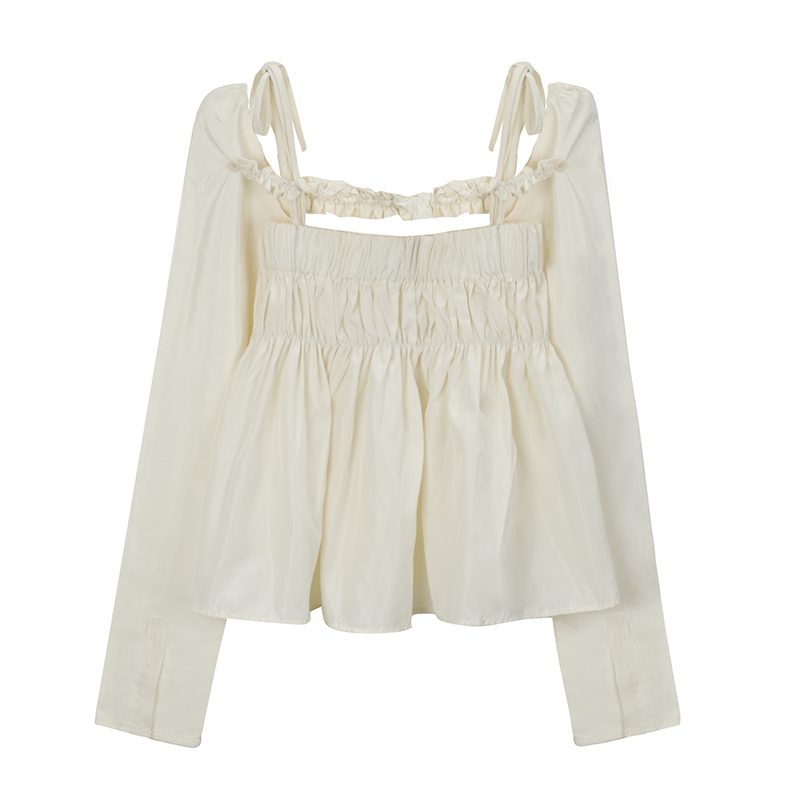 Off-the-shoulder Camisole With Detachable Sleeves