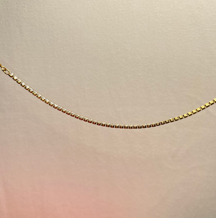 High-end Exquisite Ultra-flashing Starry Diamond Bracelet, Row Diamond Bracelet