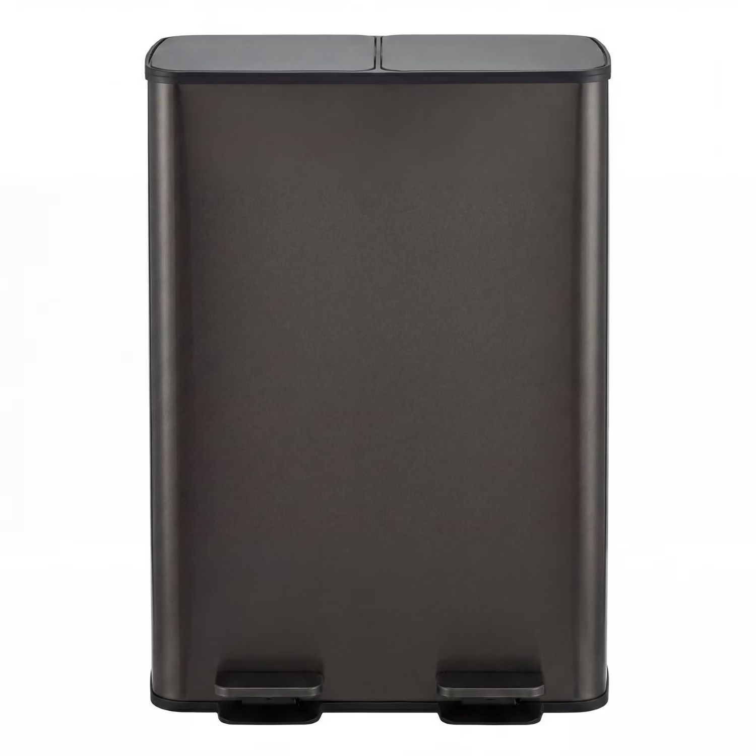 Dual Bin Trash Can, Foot Pedal Kitchen Recycling Bin, Soft-Close Lid And Removable Inner Buckets, Fingerprint-Proof view 4