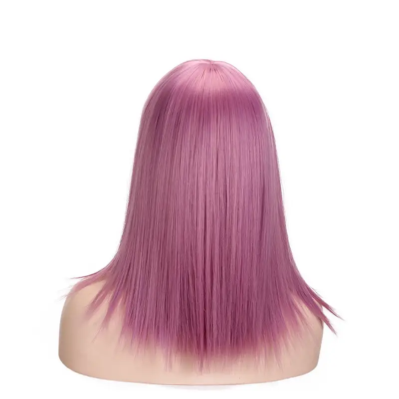 European And American Style Wig Cosplay Straight Bangs Hair