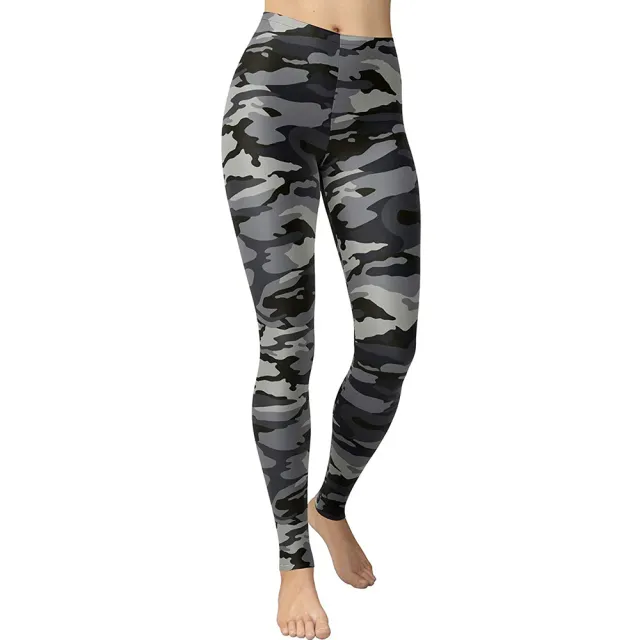 Fashing Running High Waist Women's Casual Pants Causal Leggings 10Printing - Shop at LoveMi