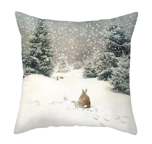 Title 8, Christmas Style Encrypted Peach Skin Pillowcase