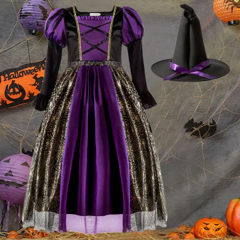 Halloween Costume Kids' Skirt Witch