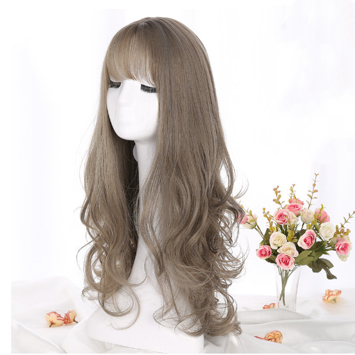 Wavy U Part Wigs for Women Clip in Hair Extension Invisible Half False Synthetic Wig Long Blonde Black Natural Hairpieces Casuarina Equisetifolia - Shop at LoveMi