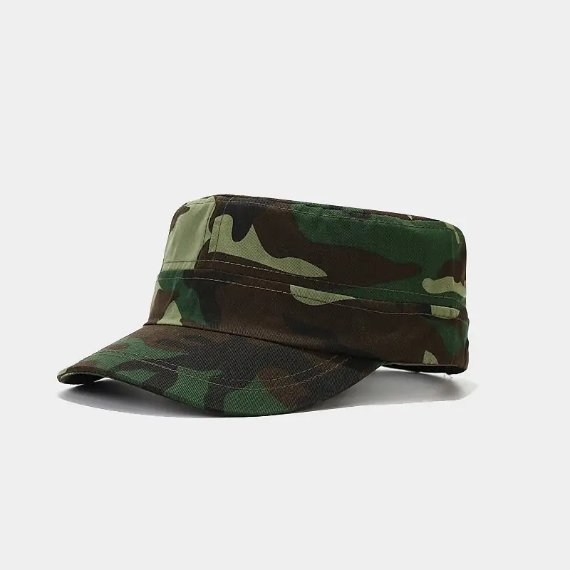 Men's Retro Wide-brim Simple And Fashionable Flat-top Baseball Cap Suitable For Outdoor Sports, Daily Commuting, Spring And Summer Seasons