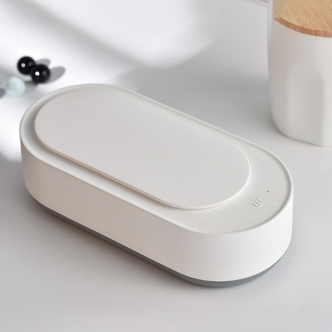 Чистый ультразвуковой очиститель, портативный 45000 Гц, высокочастотная вибрационная машина для очистки ювелирных изделий, очков, часов, чистка