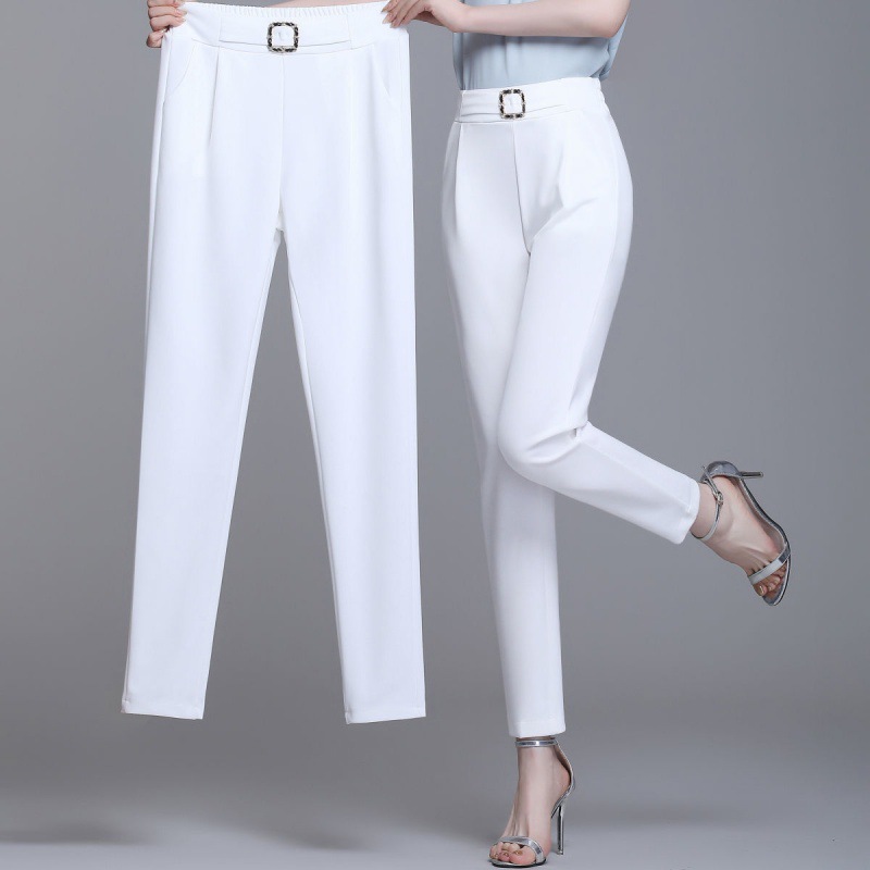 Title 2, Dames High Waist Pencil Broek, Slanke Pasvorm, ...