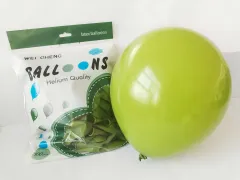 Birthday Party Retro Balloon Wedding Decoration - Olive Green - View 1