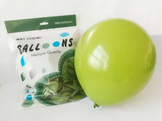 Birthday Party Retro Balloon Wedding Decoration - Olive Green