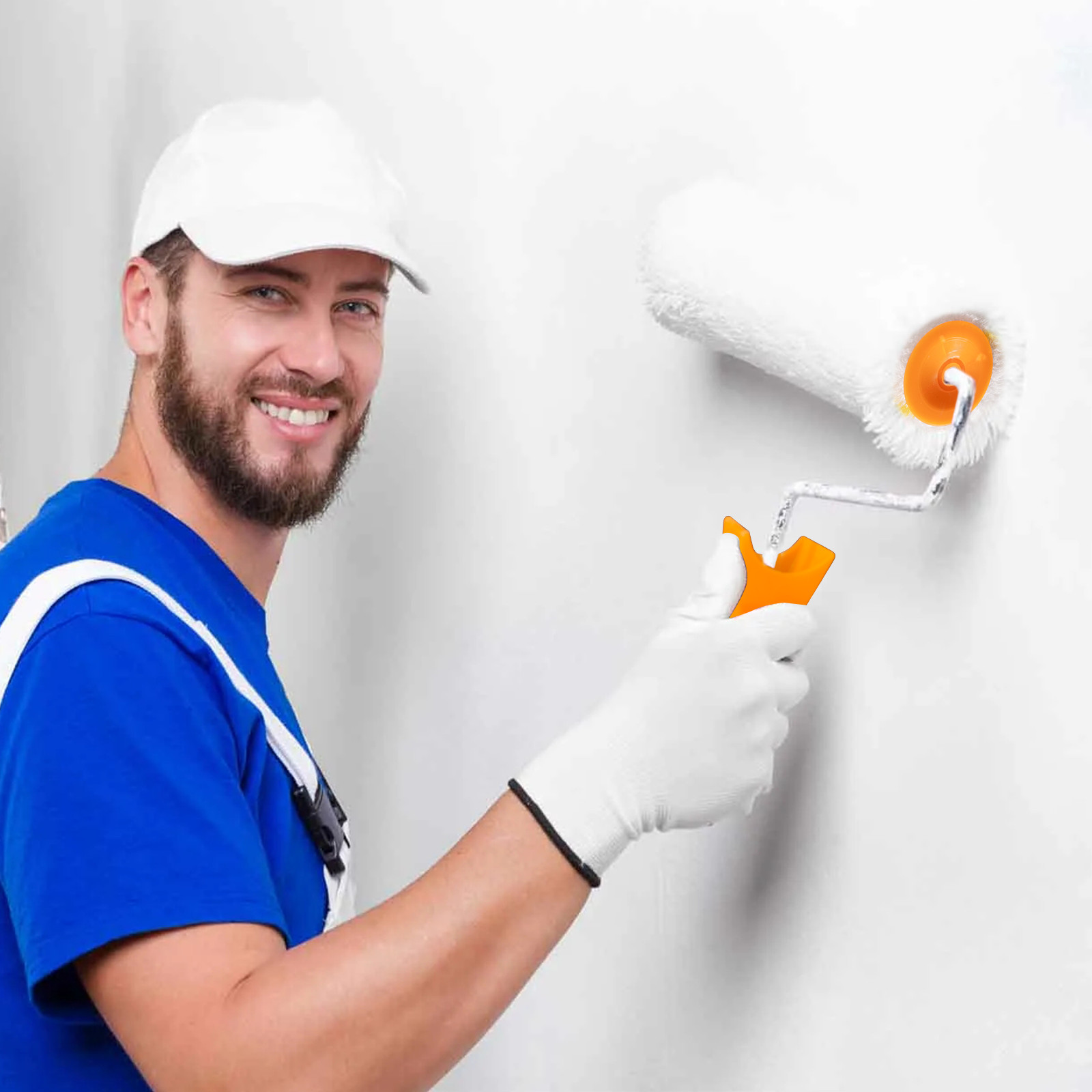 9 Paint Roller Set With Tray Soft Sleeves Brush Decorating Painting Tool Kit UK — foto 10