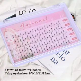 Single Cluster Natural Realistic Hybrid Eyelashes