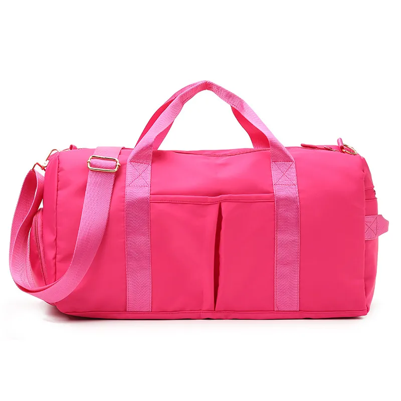 Sports Gym Bag Female Large-capacity Yoga - Rose