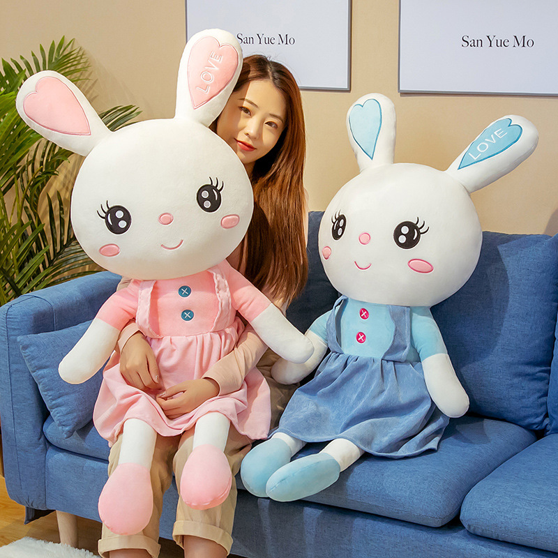 Creative Love Wearing Skirt Rabbit Plush Toy